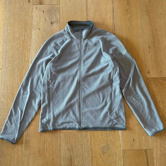 Arc’teryx Light Grey Full Zip Jacket Men’s Size XL - Picture 1 of 6